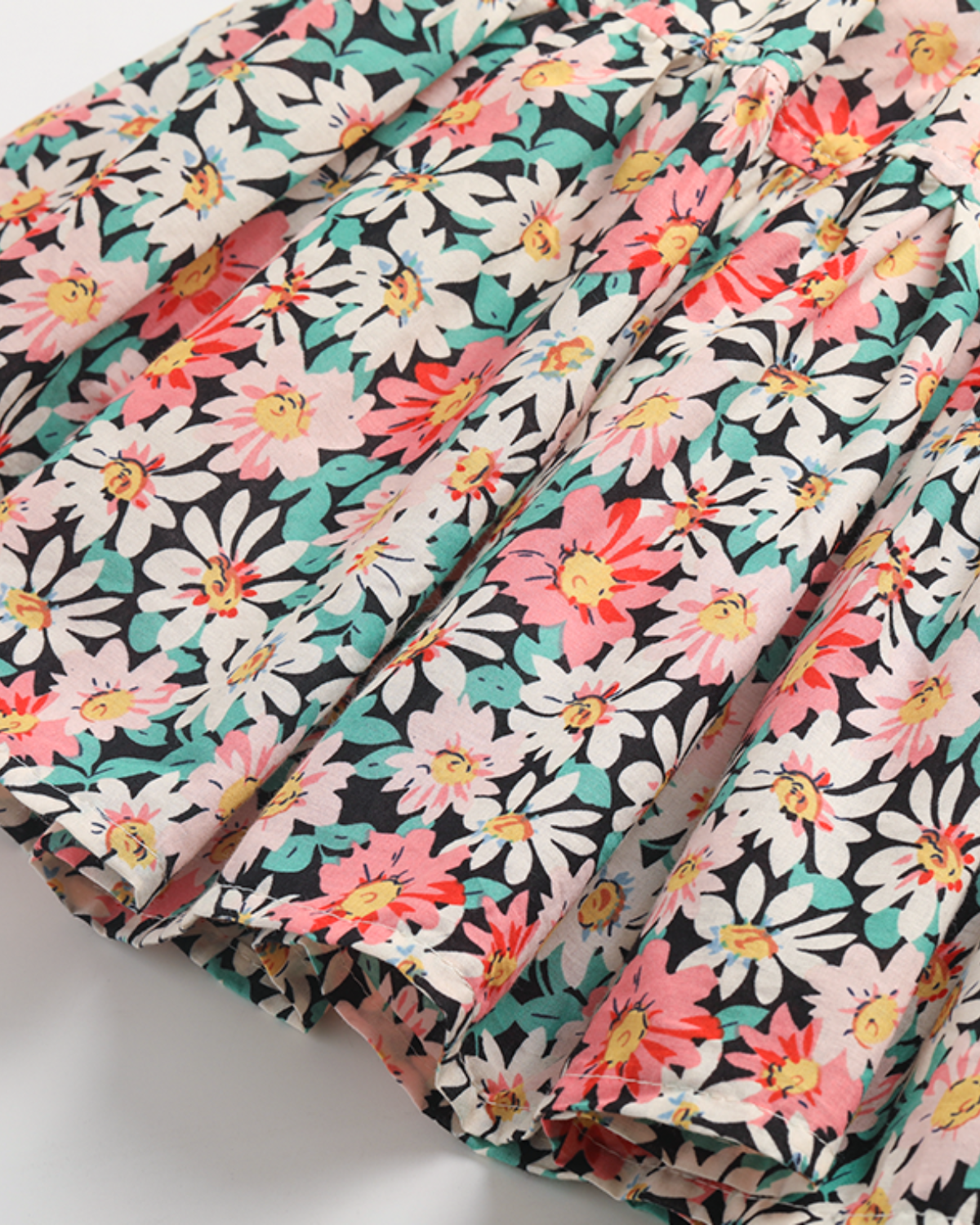 Girls Daisy Mini Skirt