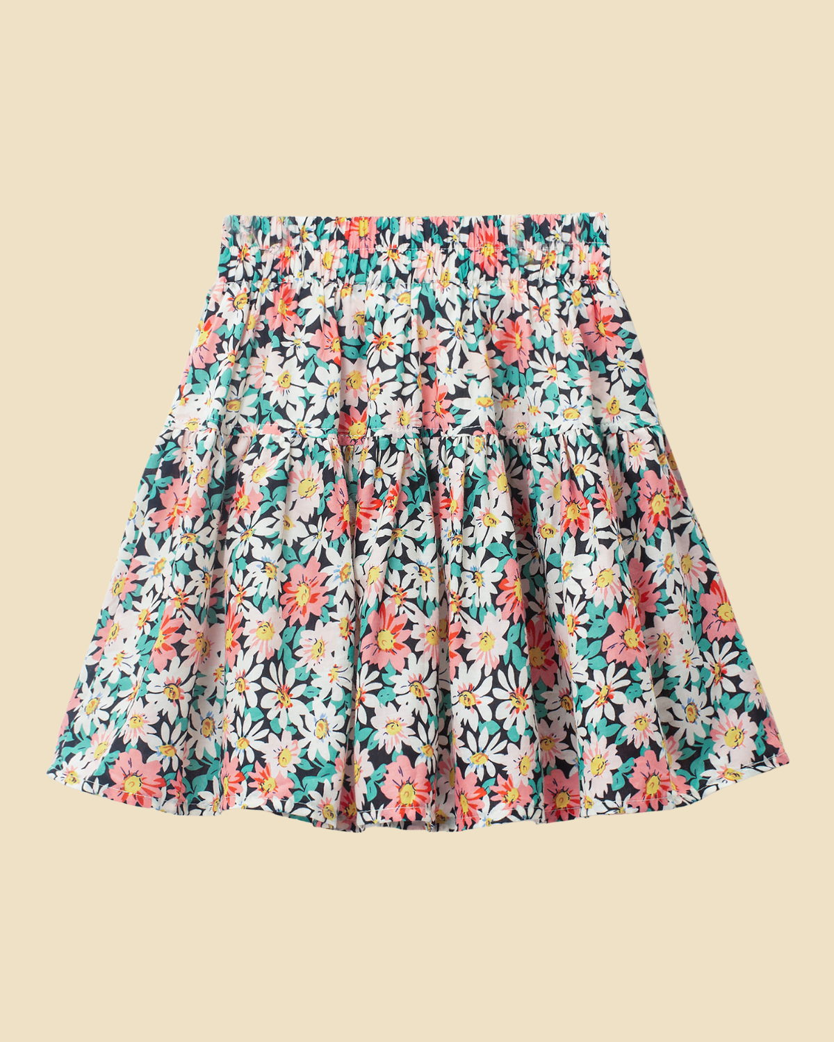 Girls Daisy Mini Skirt