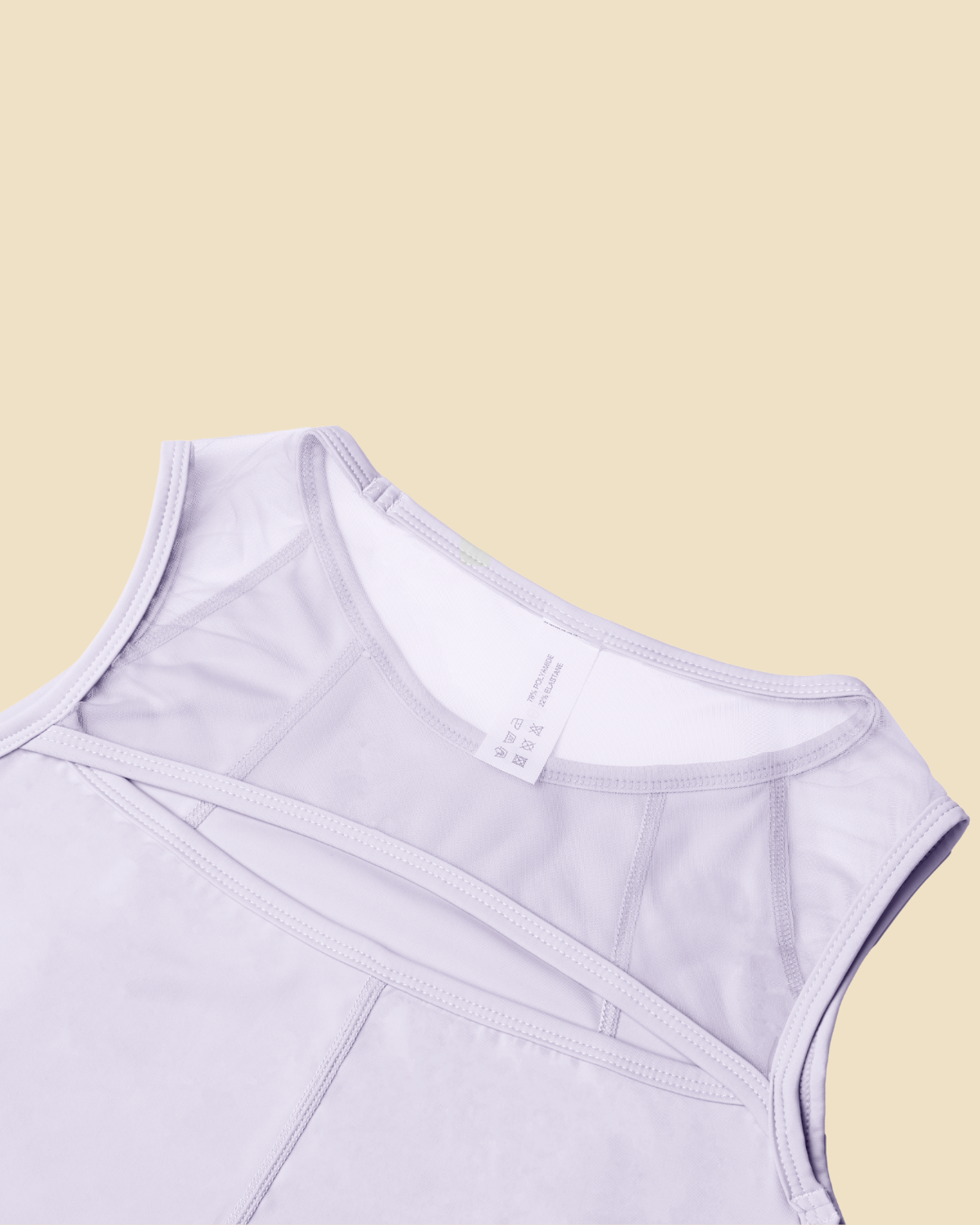 Active Mesh Back Tank Top