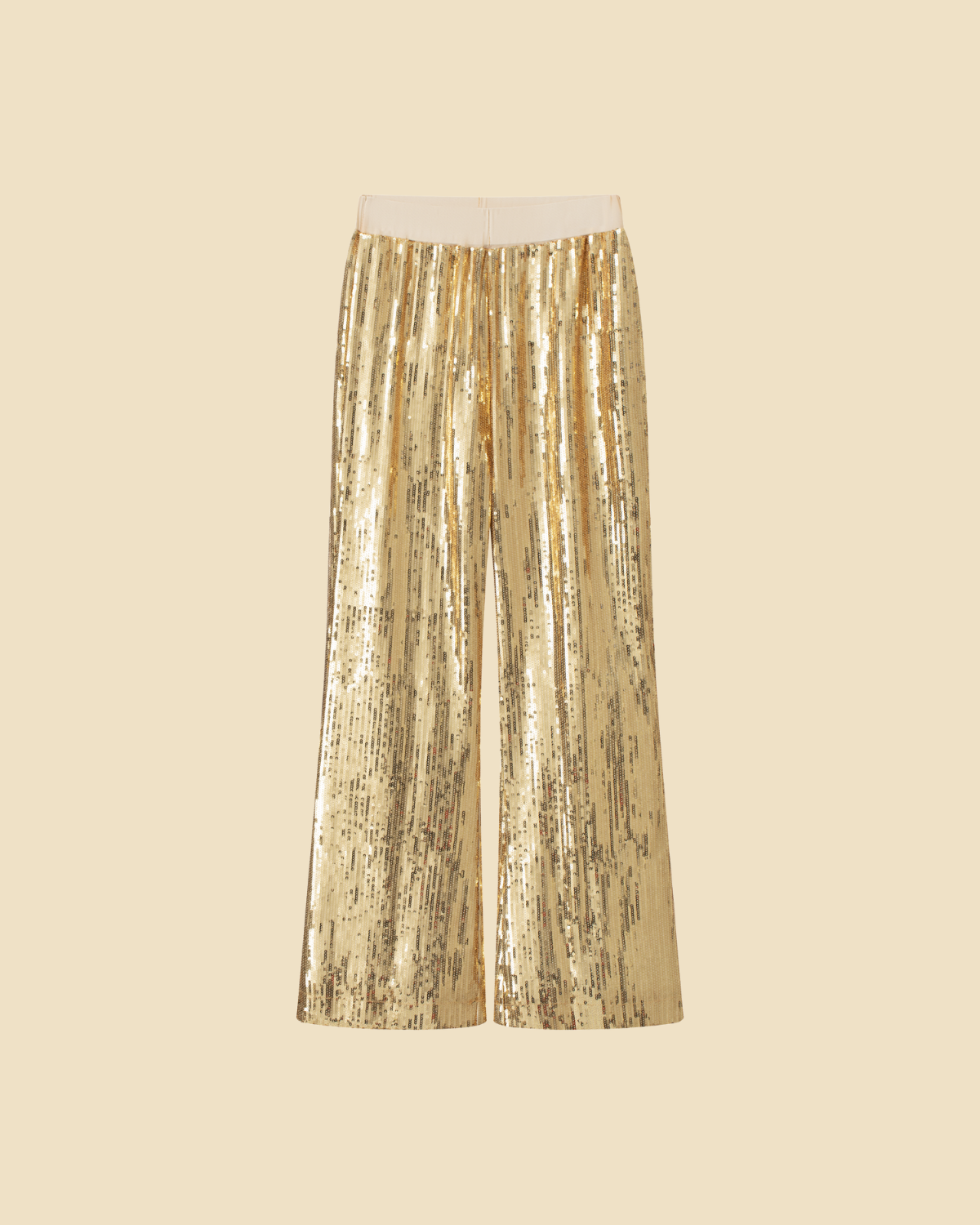 Sequin Flare Pants