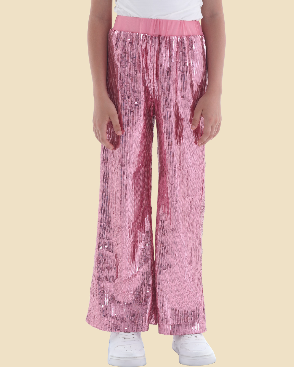 Sequin Flare Pants