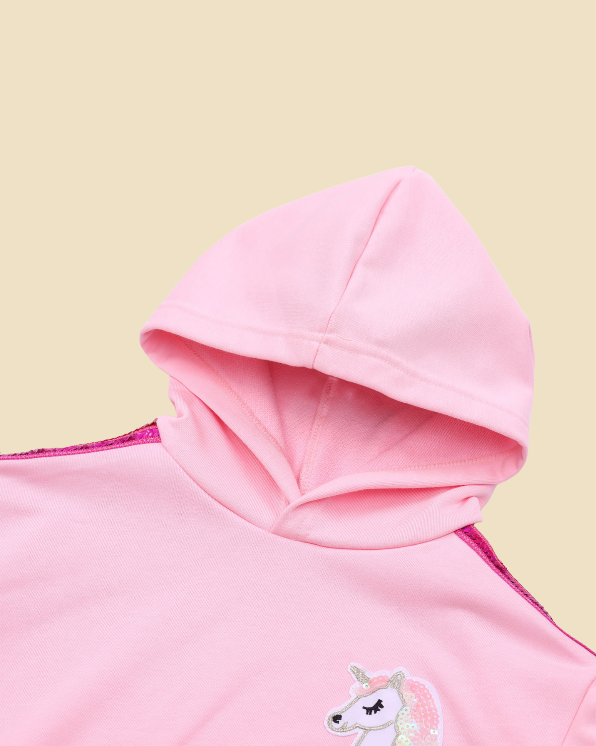 Unicorn Rainbow Sequin Hoodie