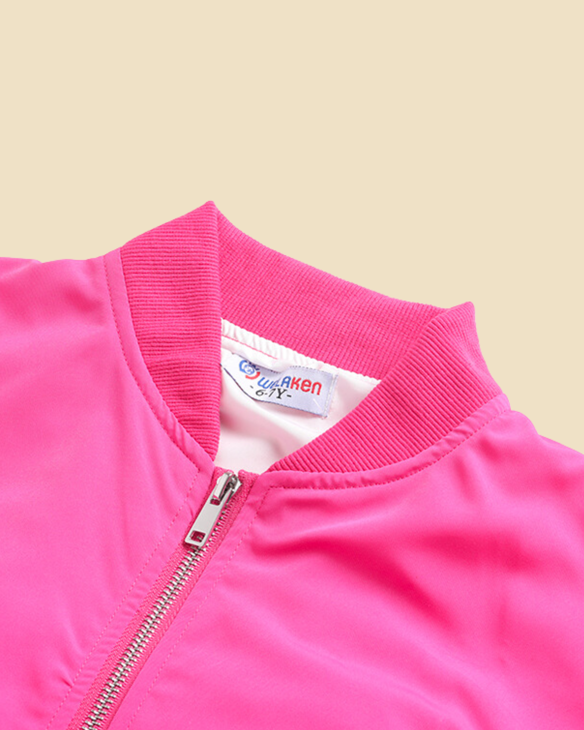 Fly High: Girls' Lightweight Multi-Pocket Bomber Jacket
