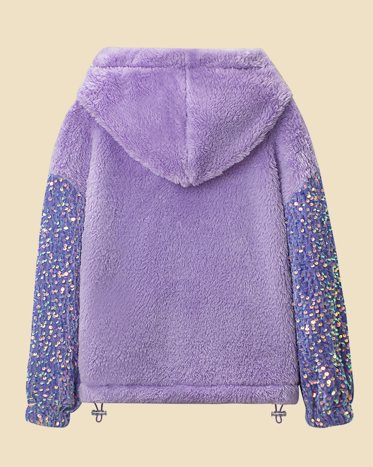 Enchanting Unicorn: Girls' Sherpa Fleece Sweatshirt
