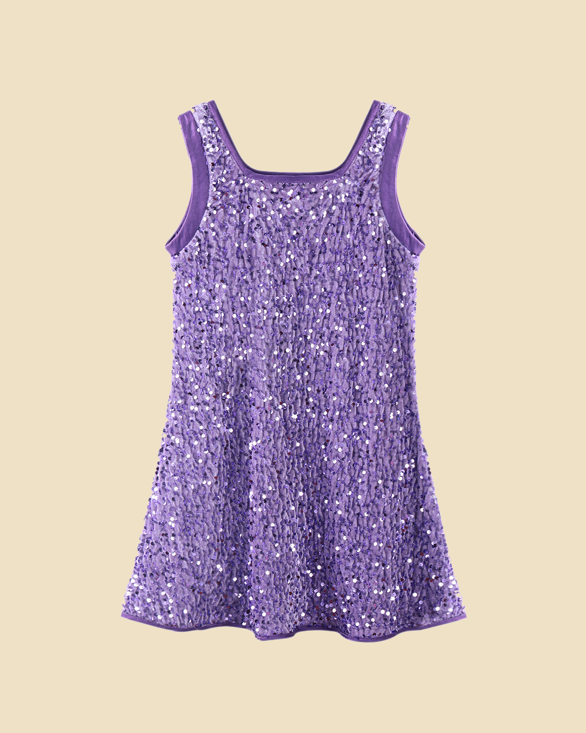 Girls Sequin Sleeveless Dress