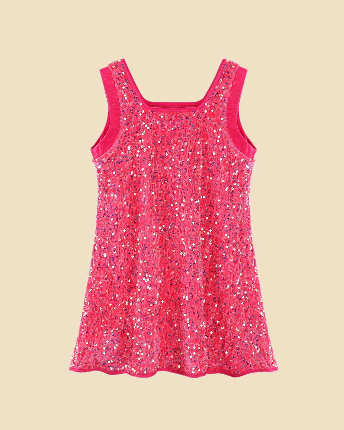 Girls Sequin Sleeveless Dress