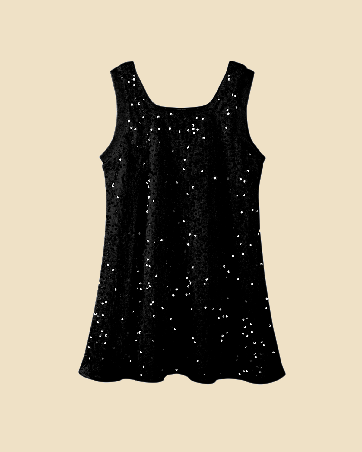 Girls Sequin Sleeveless Dress