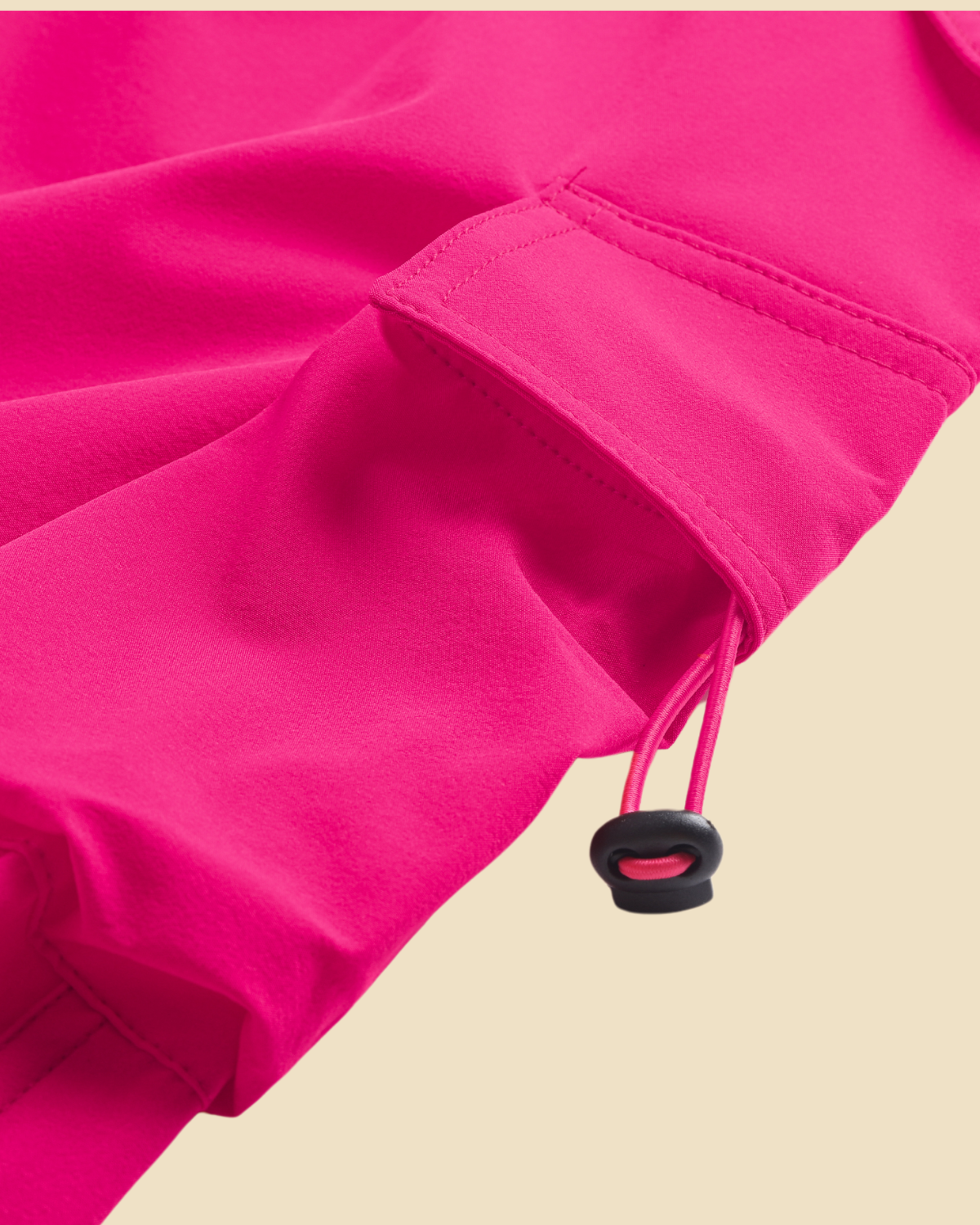 Girls' Lightweight Cargo Parachute Pants