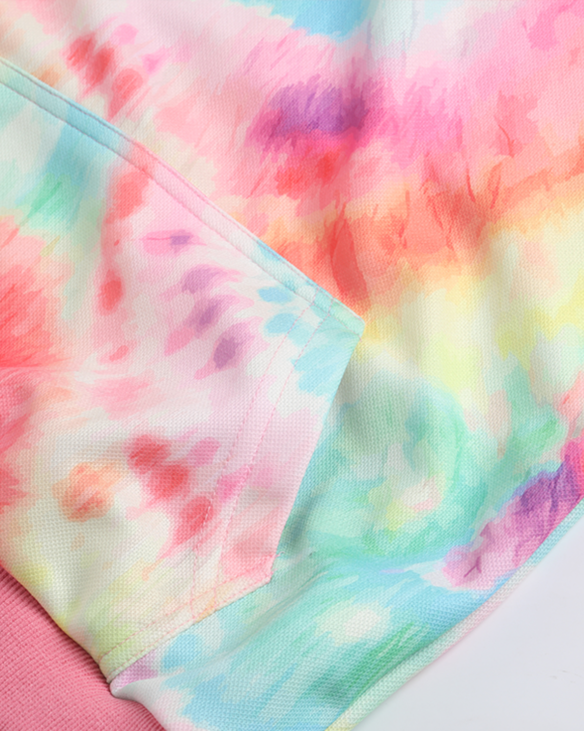 Twirls & Tie-Dye: Girls' Spiral Tie-Dye Hoodie