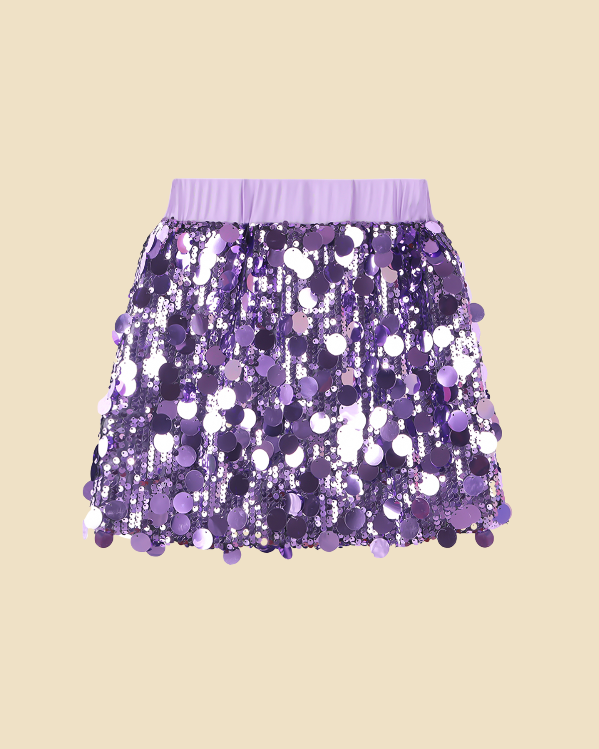 Sparkly Sequin Skirt for Girls Toddler