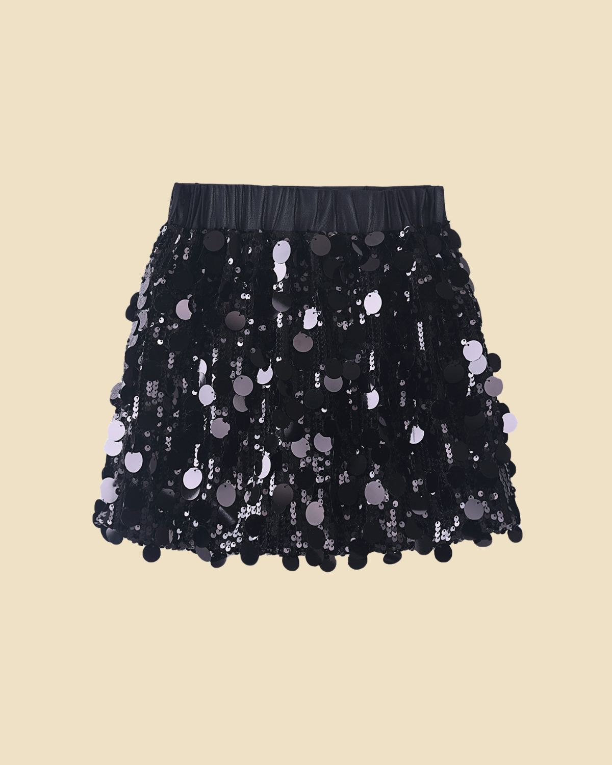 Sparkly Sequin Skirt for Girls Toddler