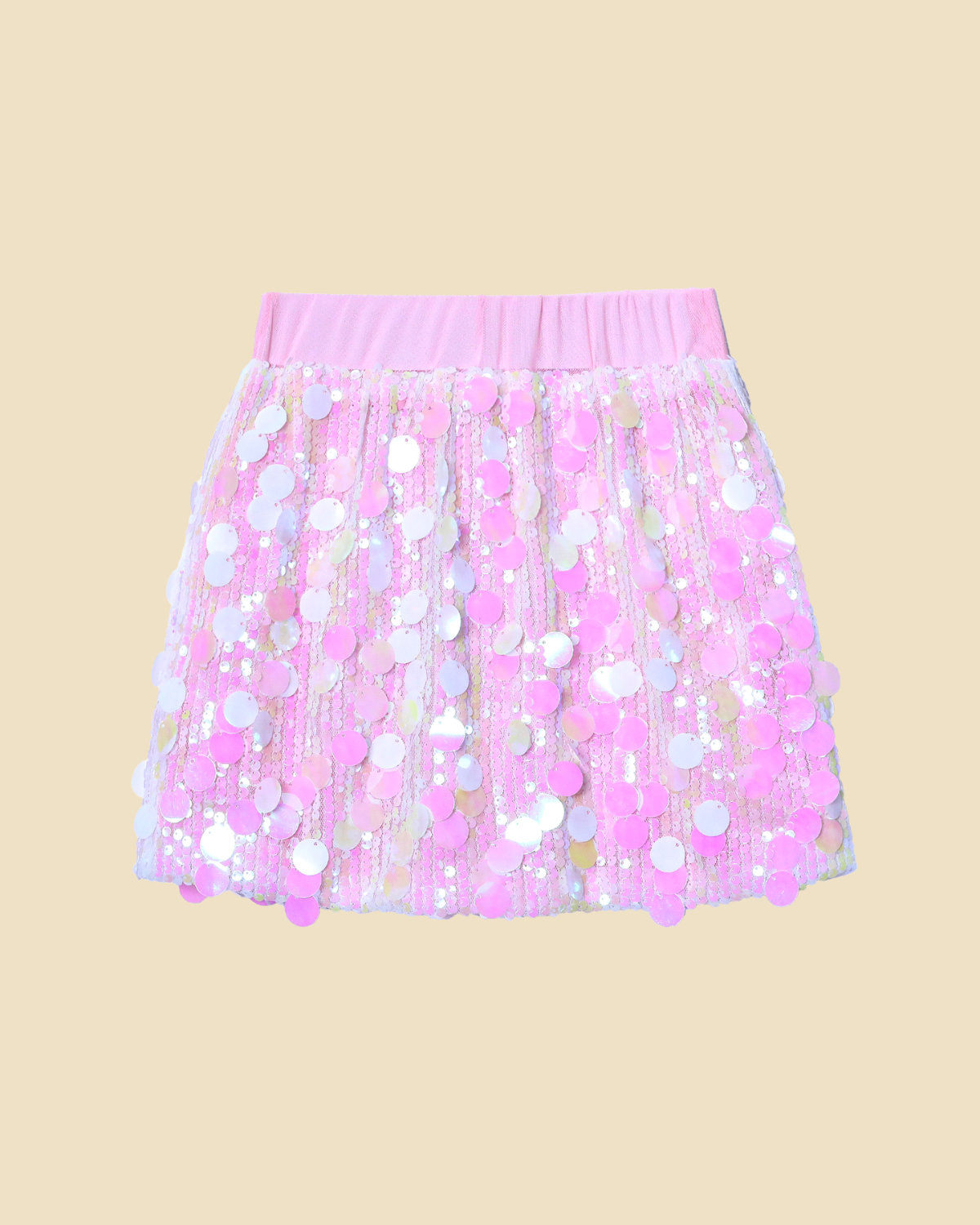 Sparkly Sequin Skirt for Girls Toddler