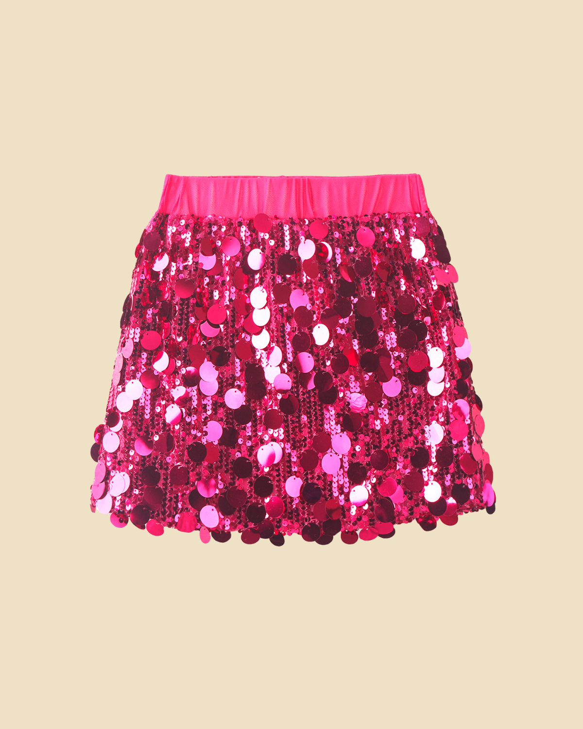 Sparkly Sequin Skirt for Girls Toddler