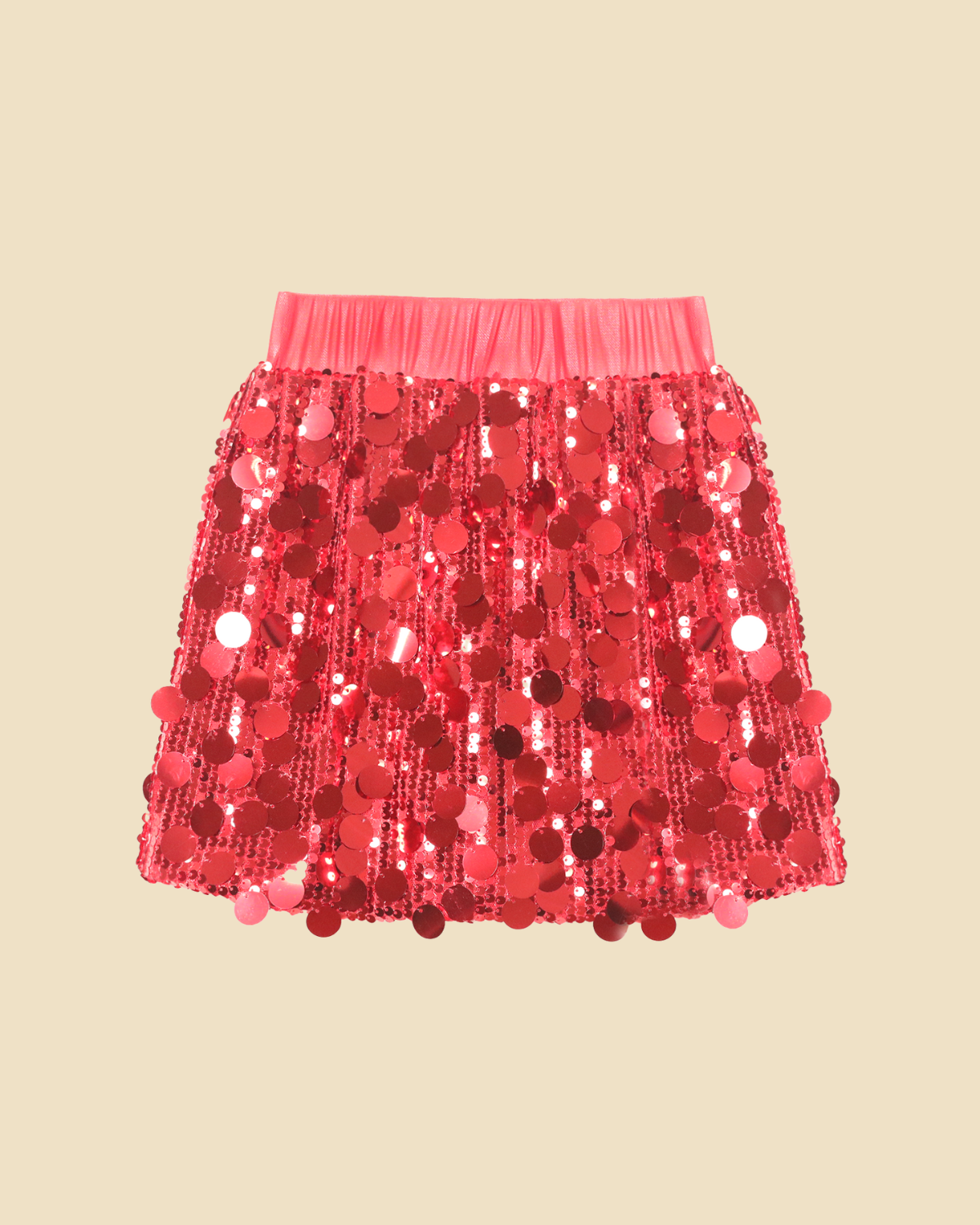 Sparkly Sequin Skirt for Girls Toddler