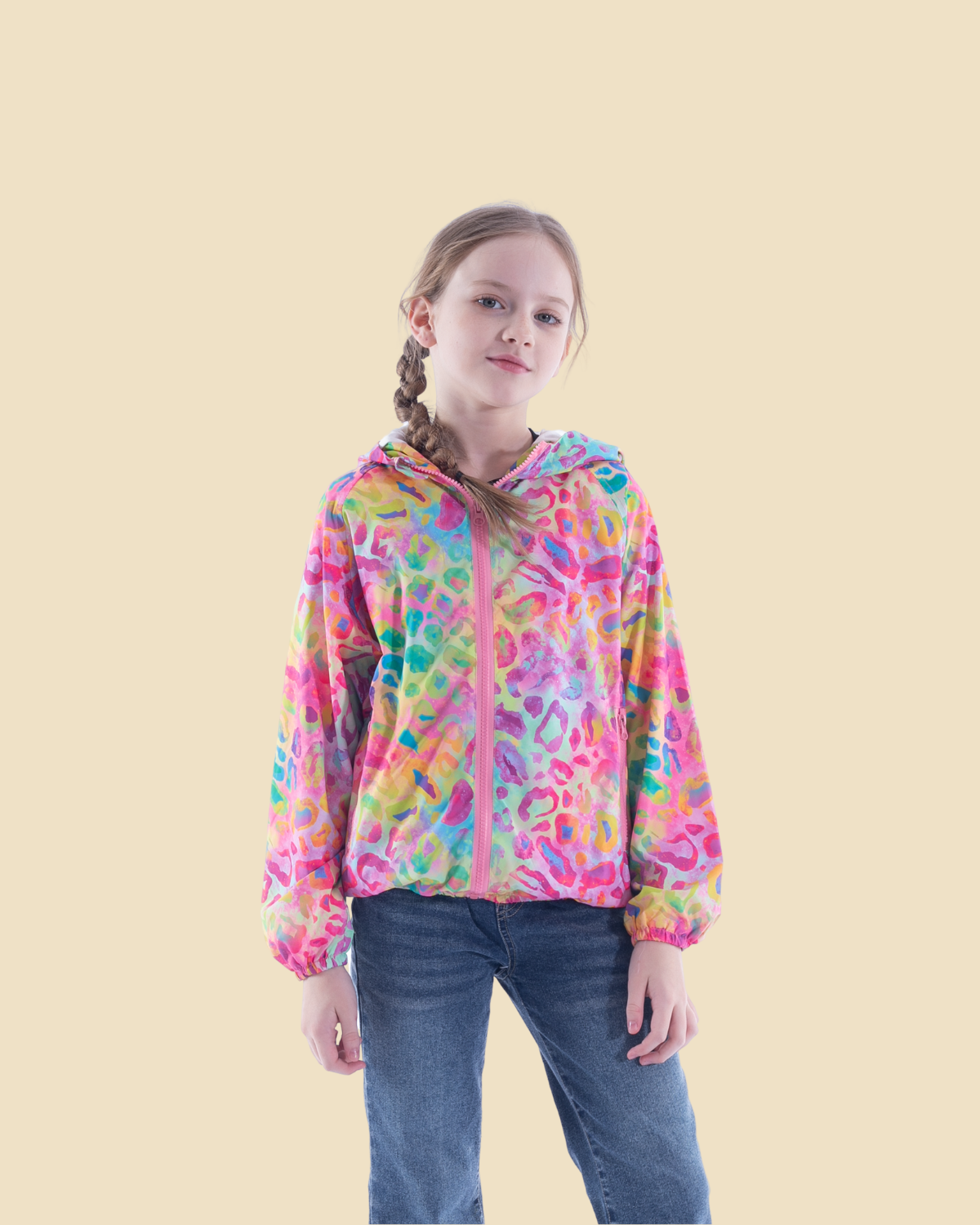 Print Water-Resistant Jacket
