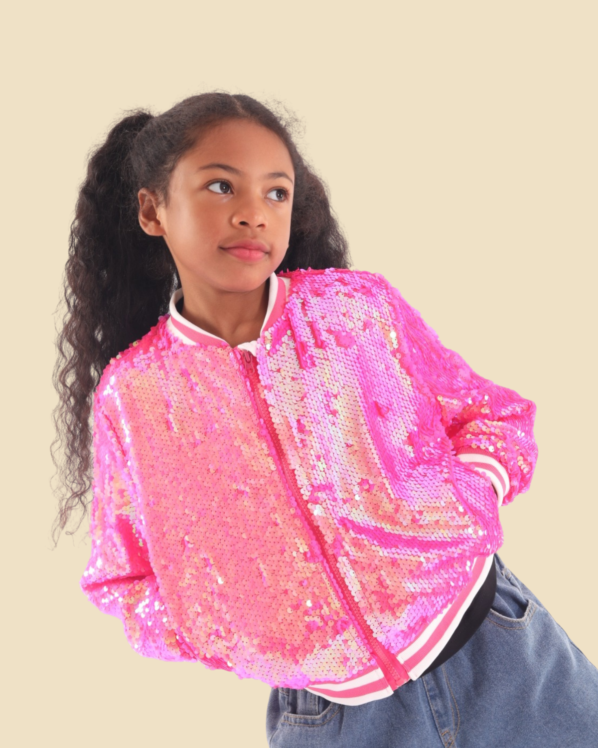 Sparkly Unicorn Sequin Jacket