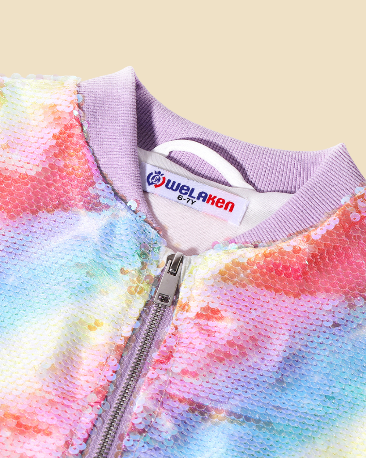 Sparkly Unicorn Sequin Jacket