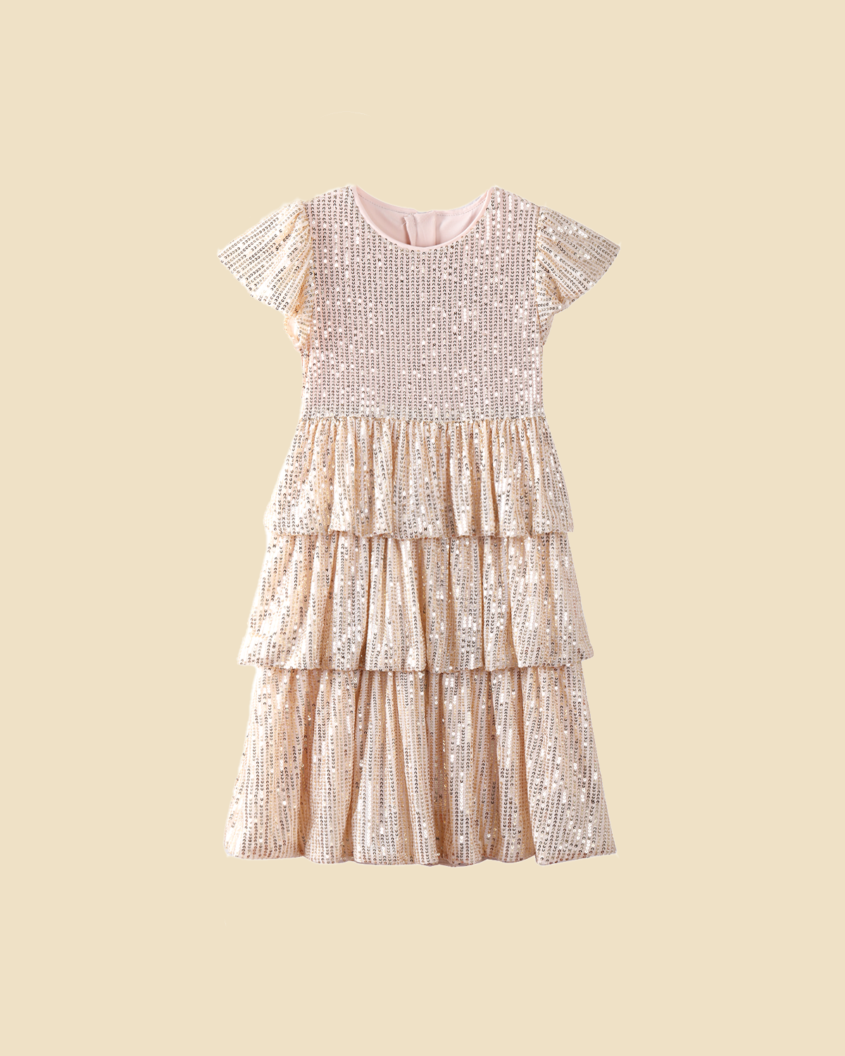 Girls Sequin Party Dress