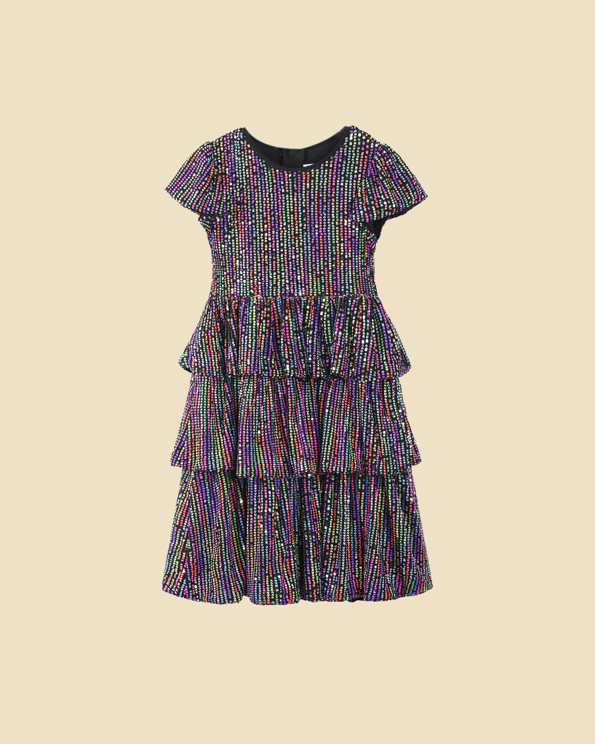 Girls Sequin Party Dress