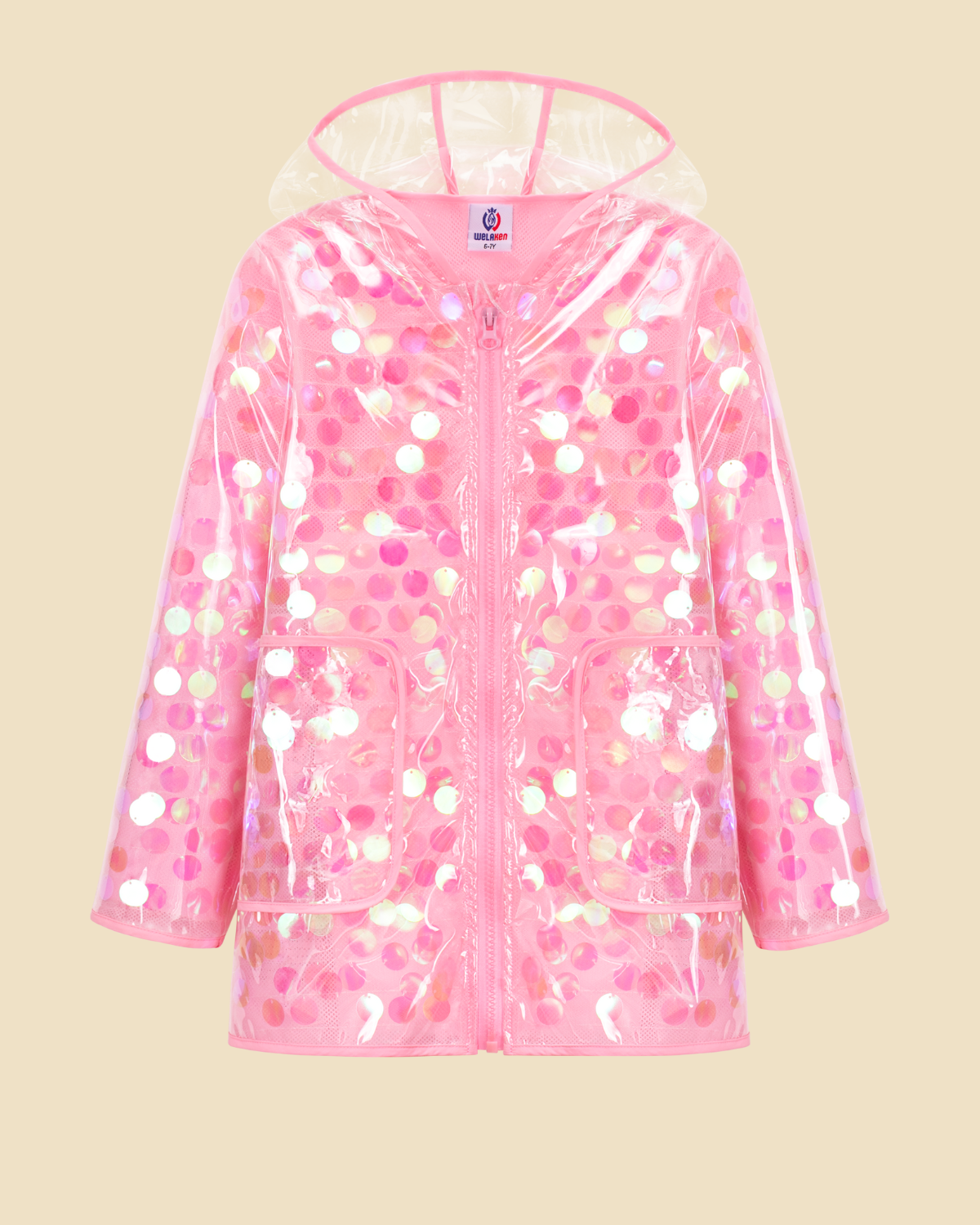 Sparkle Sequin Rain Jacket
