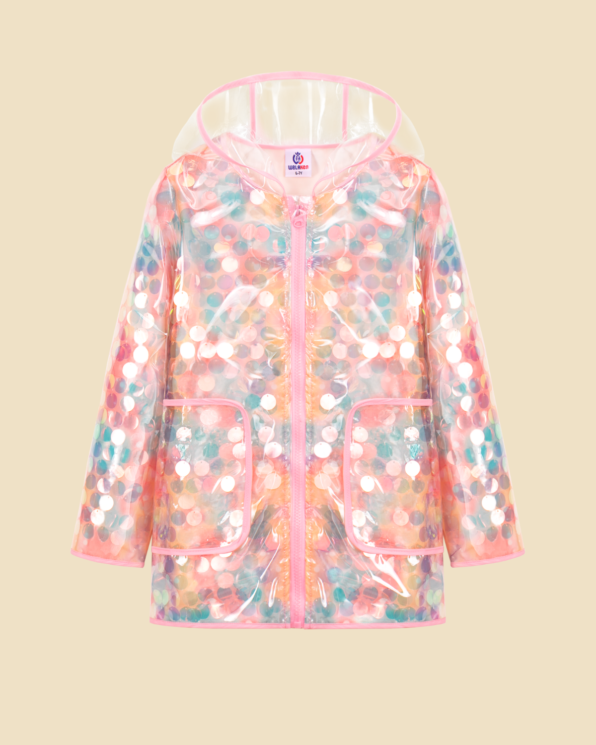 Sparkle Sequin Rain Jacket