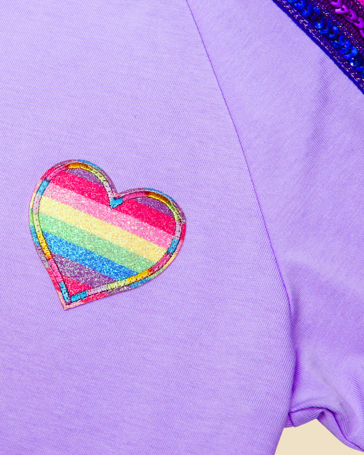 Rainbow Sequin Set