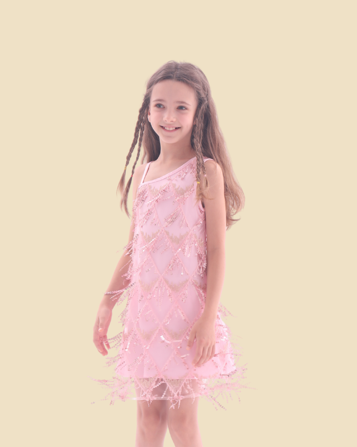 Sequin Fringe Dress