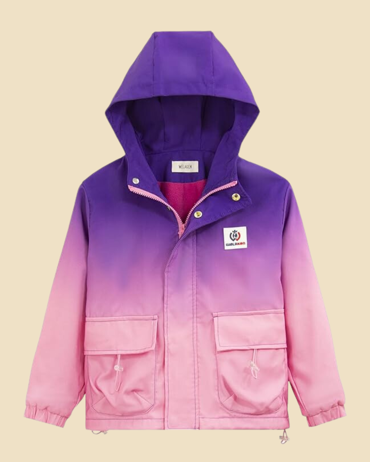 Girls' Gradient Fleece Jacket