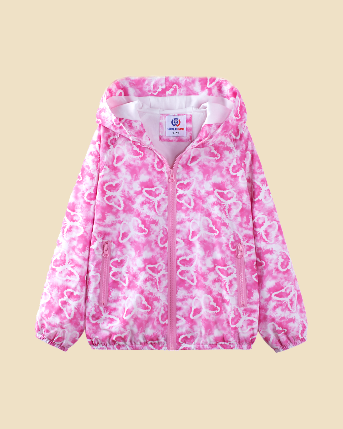 Print Water-Resistant Jacket