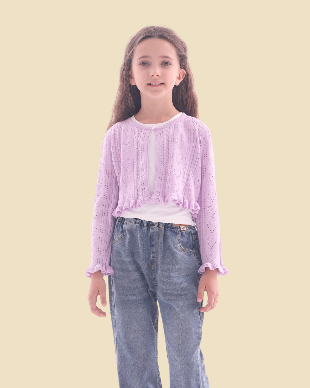 Knit Heart Shrug