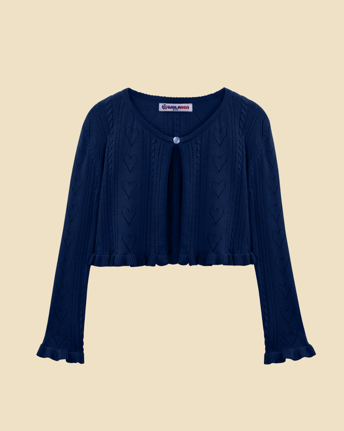 Knit Heart Shrug