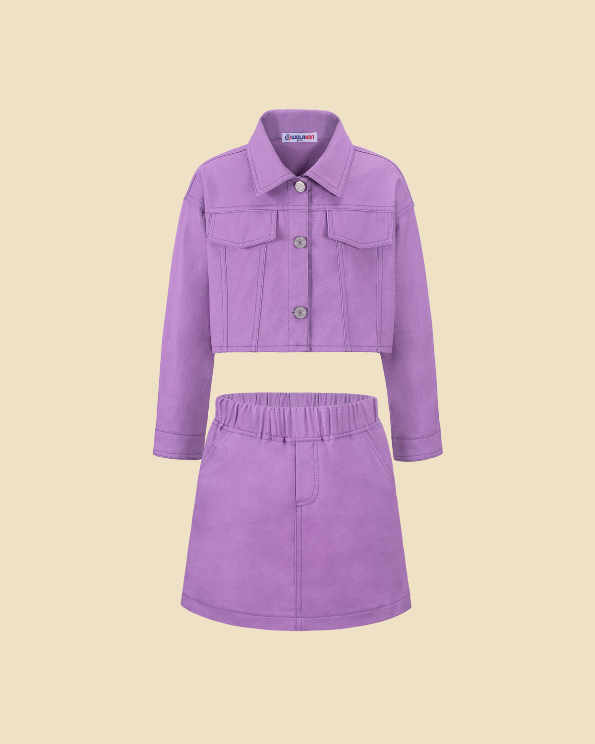 Denim Skirt Sets