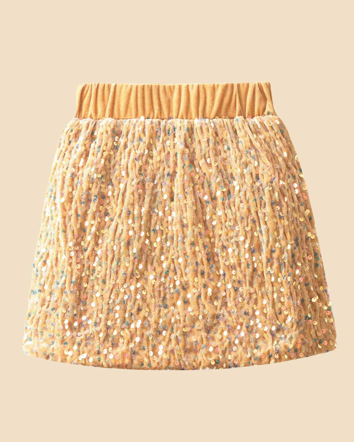 Girl's Sparkly Mini Pencil Skirts