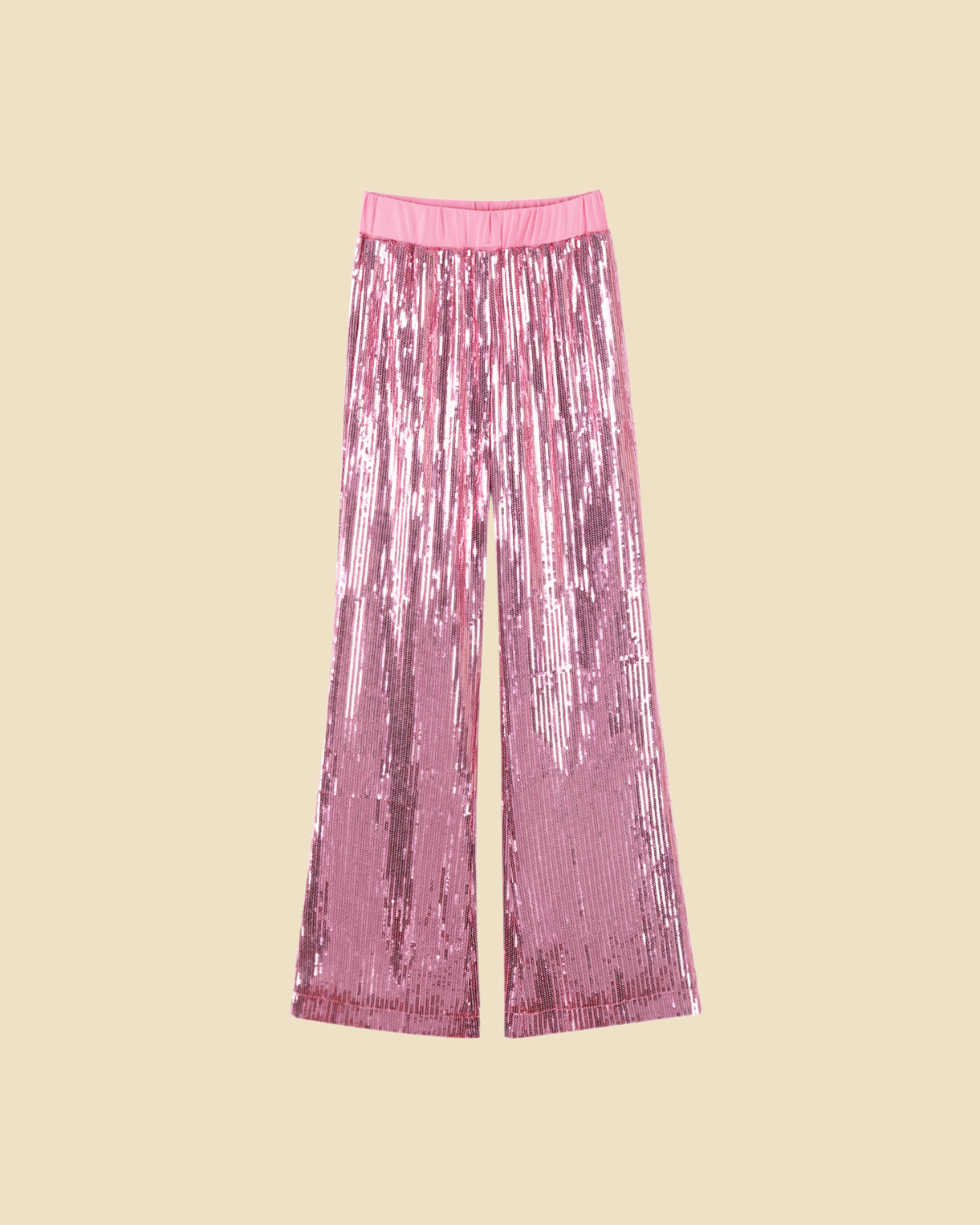 Sequin Flare Pants
