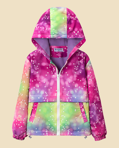 Tie-Dye Fleece-Lined Jacket