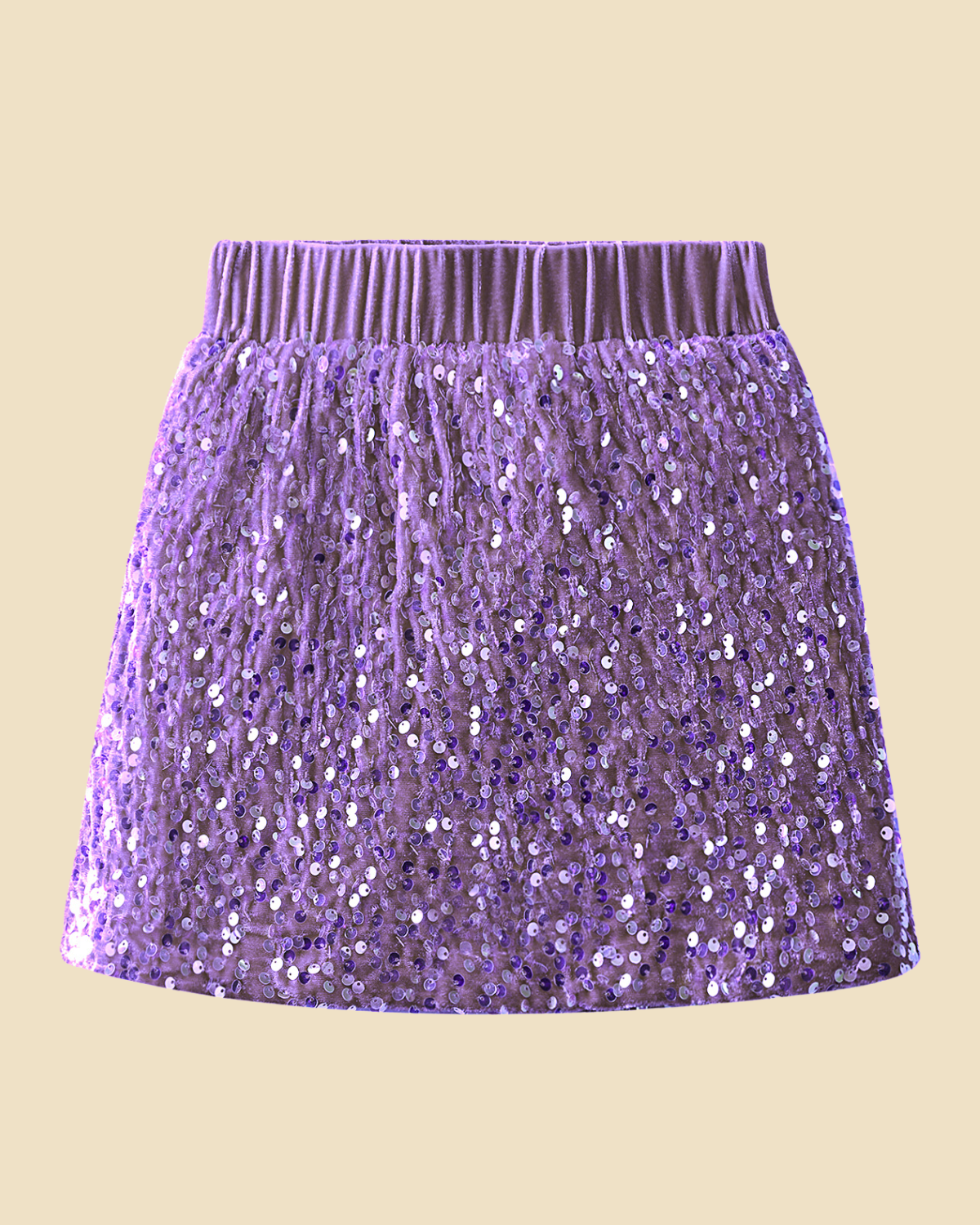 Girl's Sparkly Mini Pencil Skirts