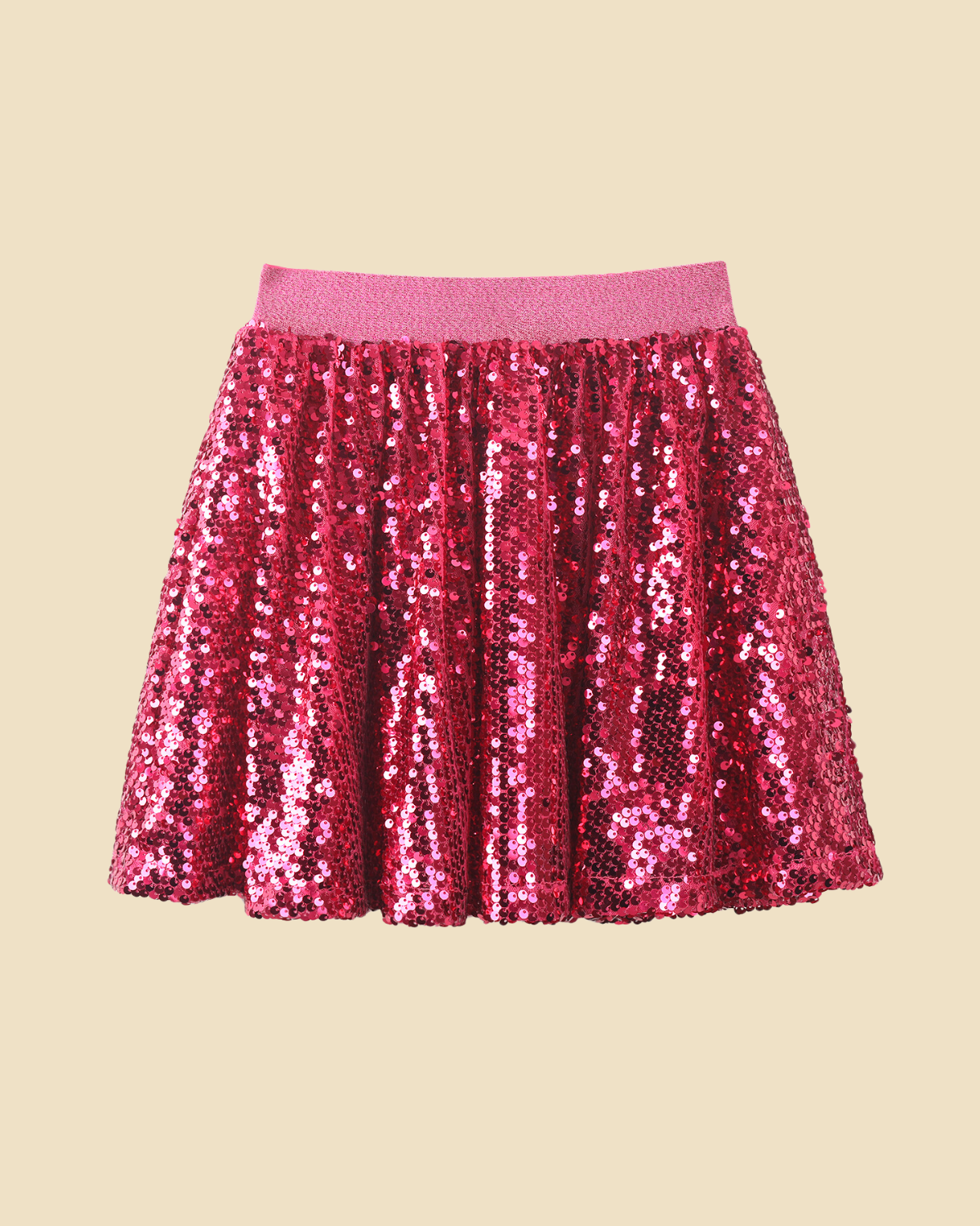 Girls Sequin Mini Skirt