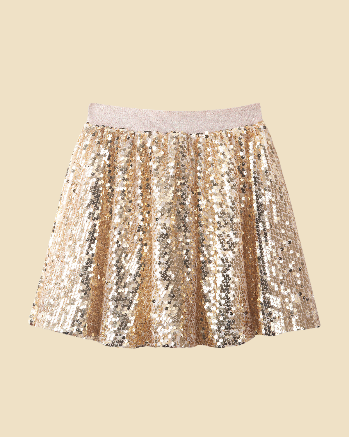 Girls Sequin Mini Skirt