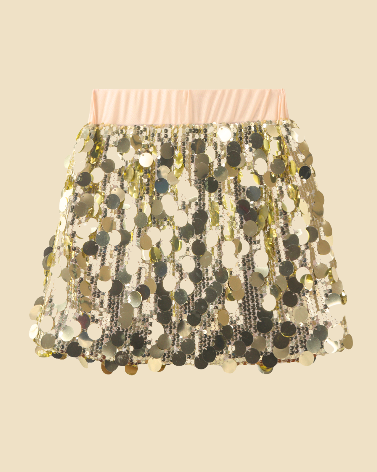 Girls Sequin Mini Skirt