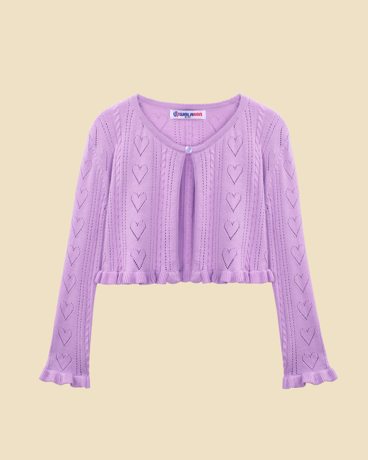 Knit Heart Shrug