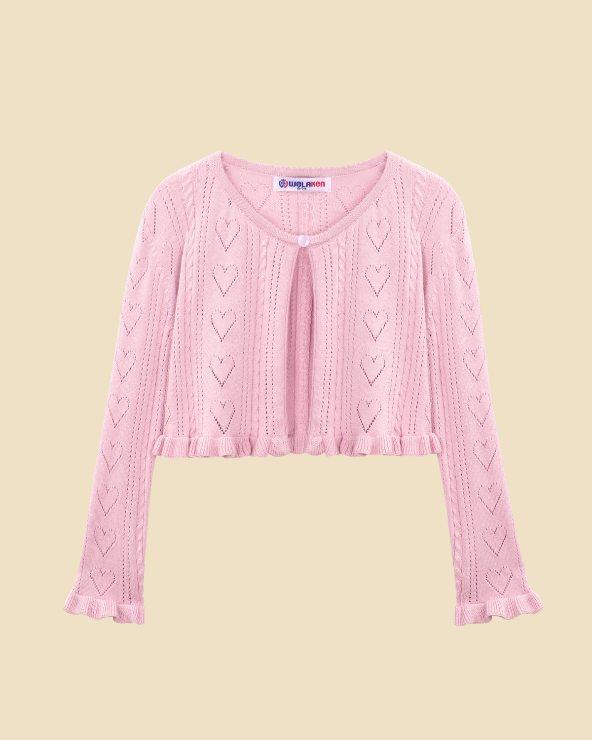 Knit Heart Shrug