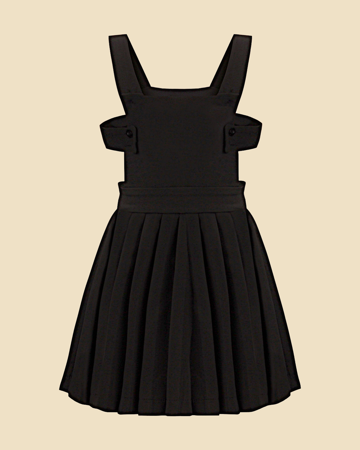 Twirl Time: Girls' Pleated Suspender Skirt