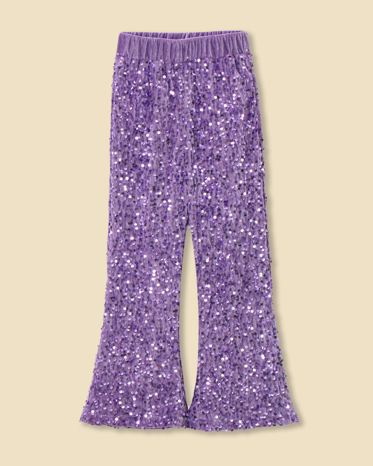 Twinkle and Twirl: Girls Velvet Sparkle Sequin Pants